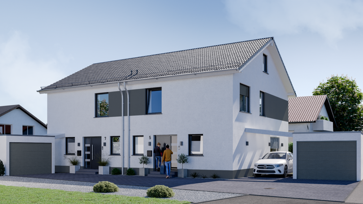 3D-Visualisierung Strassenansicht Web 4k 300ppi